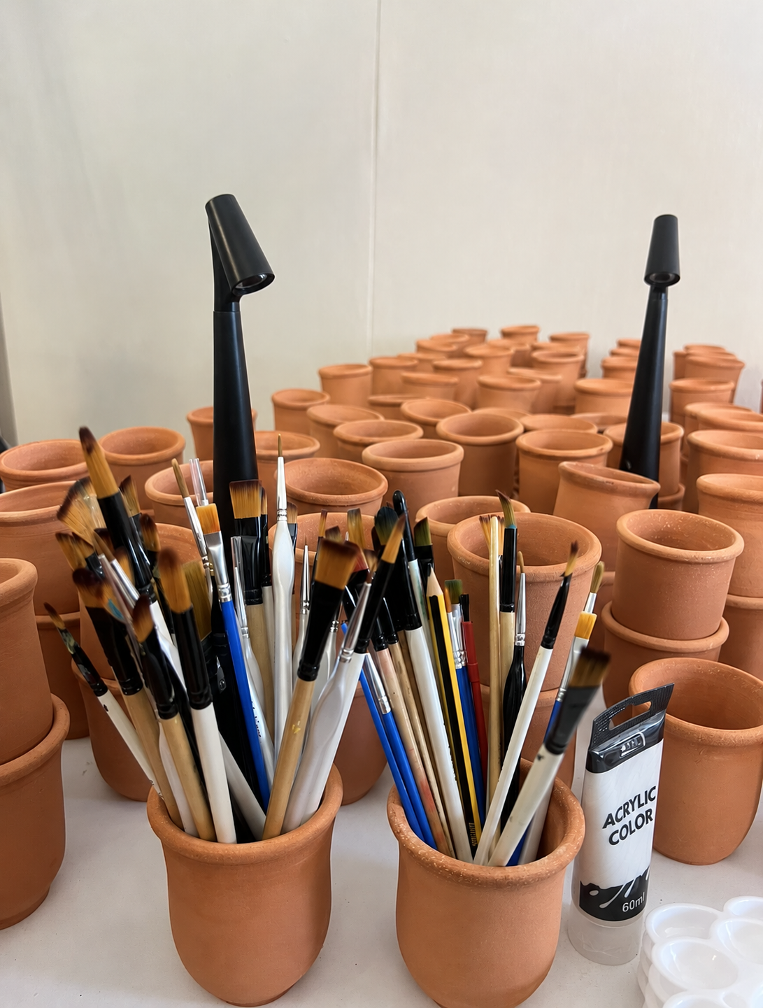 Pottery painting activity